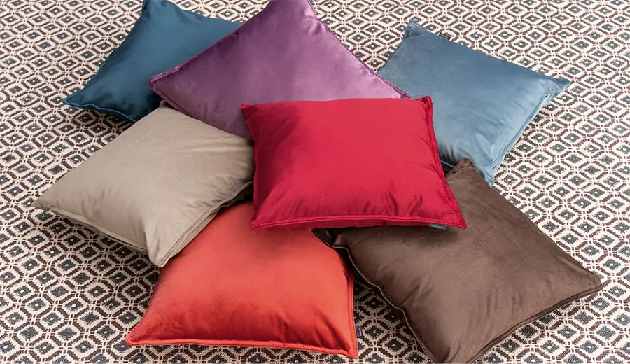 Samtkissen Celeste Bunt Samtkissen Celeste Bunt